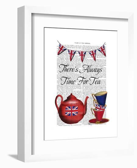 Time for Tea-Fab Funky-Framed Art Print