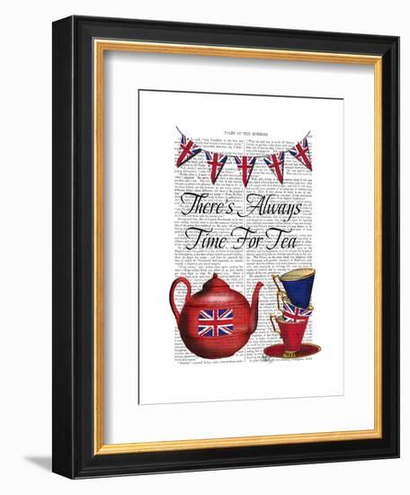 Time for Tea-Fab Funky-Framed Art Print