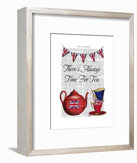 Time for Tea-Fab Funky-Framed Art Print