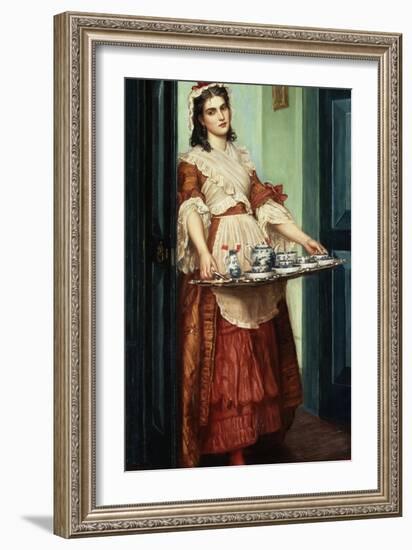 Time for Tea-Valentine Cameron Prinsep-Framed Giclee Print