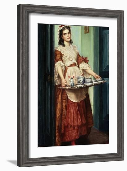 Time for Tea-Valentine Cameron Prinsep-Framed Giclee Print