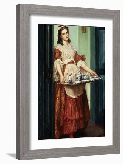 Time for Tea-Valentine Cameron Prinsep-Framed Giclee Print