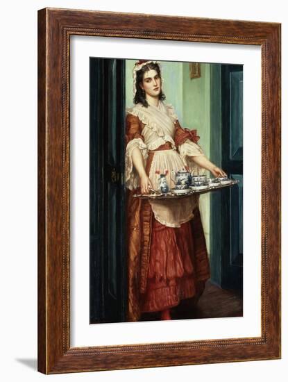 Time for Tea-Valentine Cameron Prinsep-Framed Giclee Print