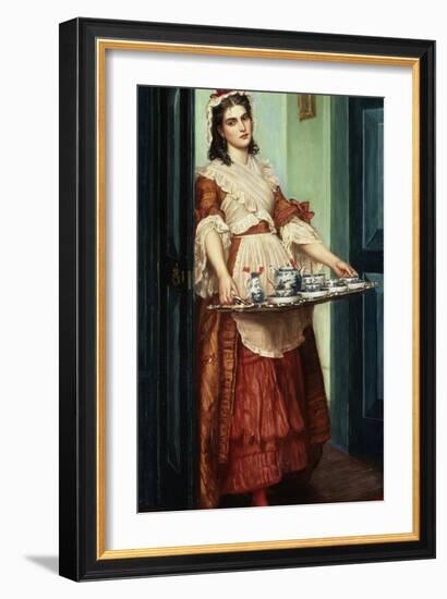 Time for Tea-Valentine Cameron Prinsep-Framed Giclee Print