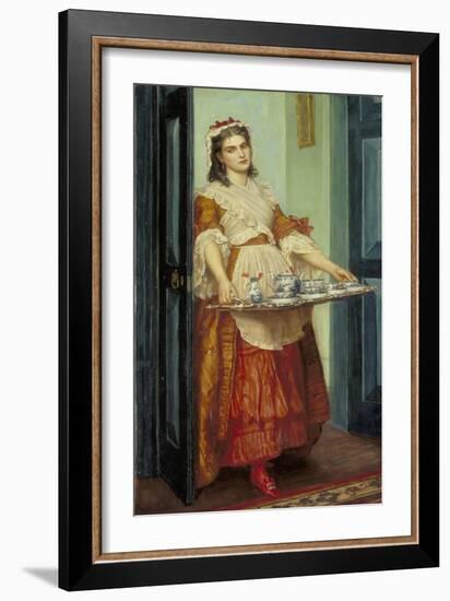 Time for Tea-Valentine Cameron Prinsep-Framed Giclee Print