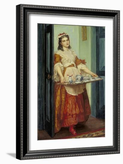 Time for Tea-Valentine Cameron Prinsep-Framed Giclee Print