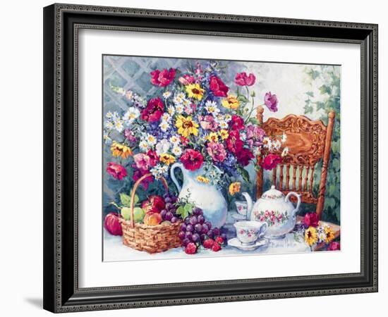 Time For Tea-Barbara Mock-Framed Giclee Print