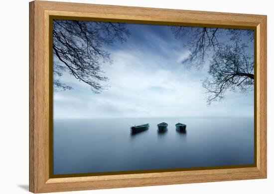 Time Is a Wave-Izabela Laszewska-Mitrega/Darek-Framed Premier Image Canvas