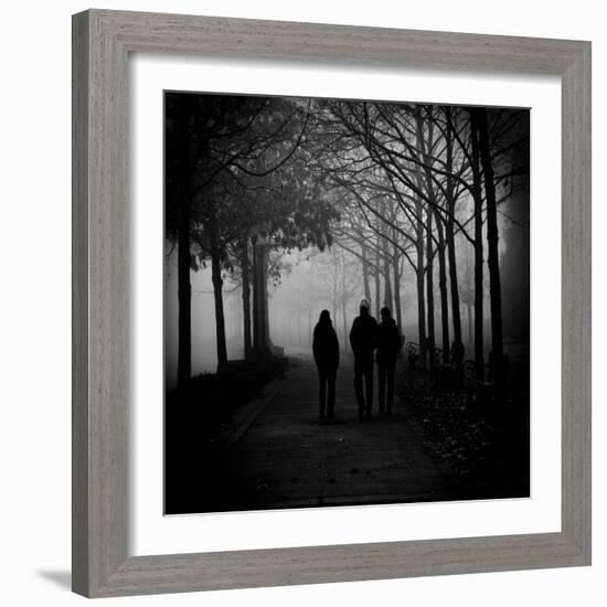 Time Is Chasing after All of Us-Sharon Wish-Framed Photographic Print