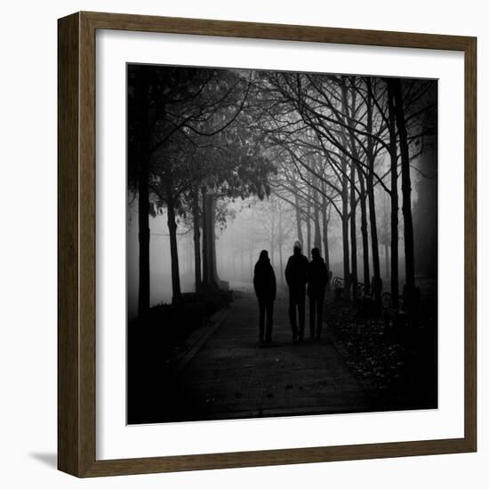 Time Is Chasing after All of Us-Sharon Wish-Framed Photographic Print