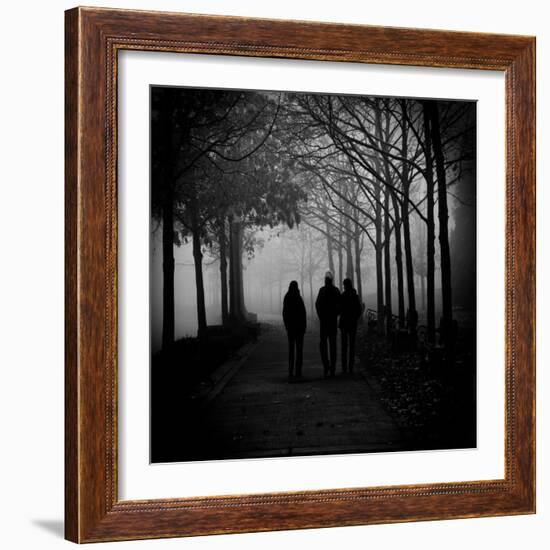 Time Is Chasing after All of Us-Sharon Wish-Framed Photographic Print