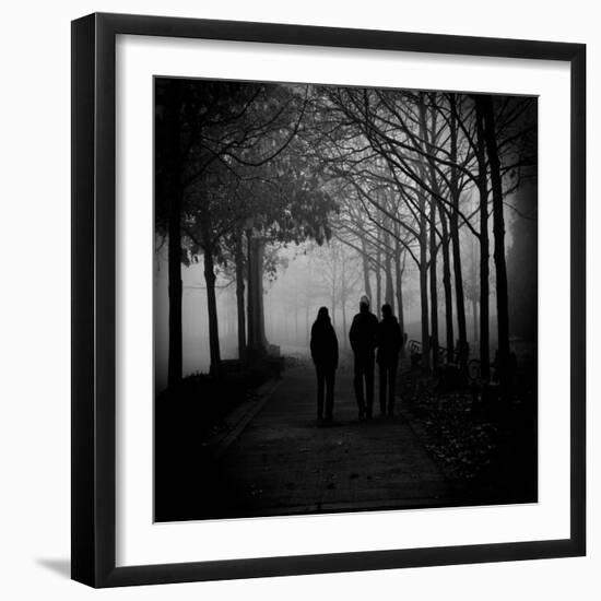 Time Is Chasing after All of Us-Sharon Wish-Framed Photographic Print