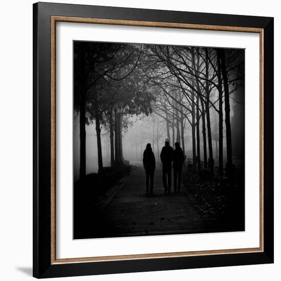 Time Is Chasing after All of Us-Sharon Wish-Framed Photographic Print