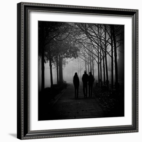 Time Is Chasing after All of Us-Sharon Wish-Framed Photographic Print