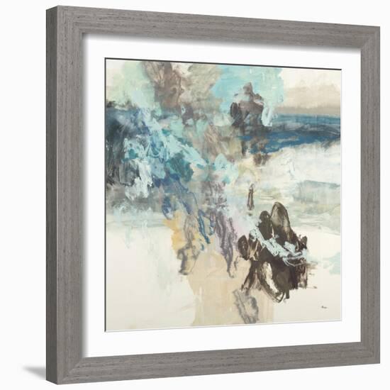 Time & Space I-Randy Hibberd-Framed Art Print