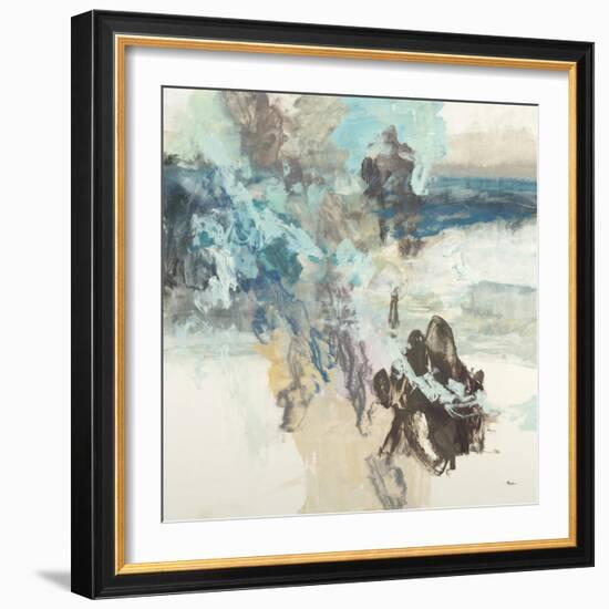 Time & Space I-Randy Hibberd-Framed Art Print