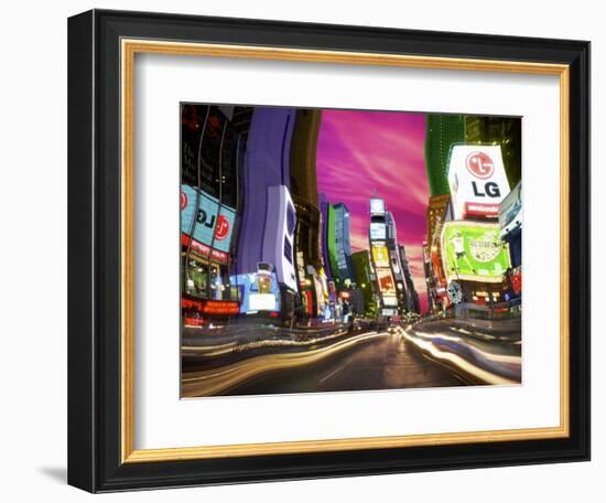 Time Square, New York, New York, USA-Bill Bachmann-Framed Photographic Print