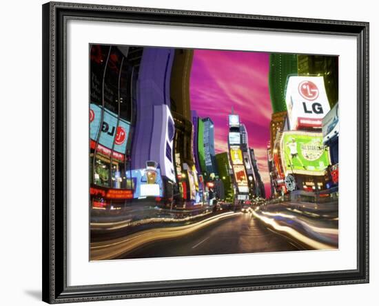 Time Square, New York, New York, USA-Bill Bachmann-Framed Photographic Print