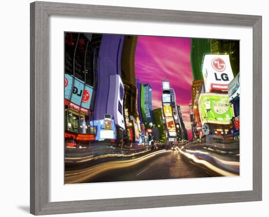 Time Square, New York, New York, USA-Bill Bachmann-Framed Photographic Print