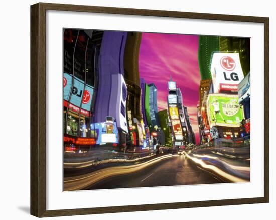 Time Square, New York, New York, USA-Bill Bachmann-Framed Photographic Print