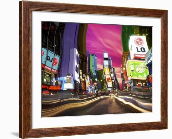 Time Square, New York, New York, USA-Bill Bachmann-Framed Photographic Print