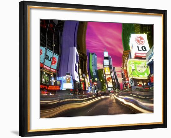 Time Square, New York, New York, USA-Bill Bachmann-Framed Photographic Print