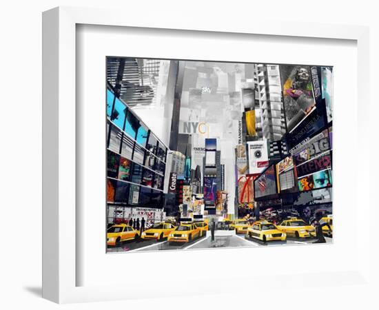 Time Square-James Grey-Framed Premium Giclee Print