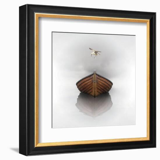 Time Stopped 1 (square)-Carlos Casamayor-Framed Art Print