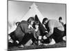 Time to Brew Up at a Winter Camp for Schoolchildren-Henry Grant-Mounted Photographic Print