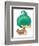 Time to Count - Turtle-null-Framed Giclee Print