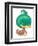 Time to Count - Turtle-null-Framed Giclee Print