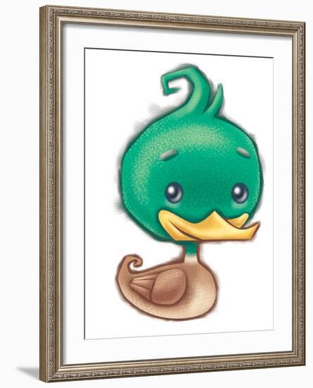 Time to Count - Turtle-null-Framed Giclee Print