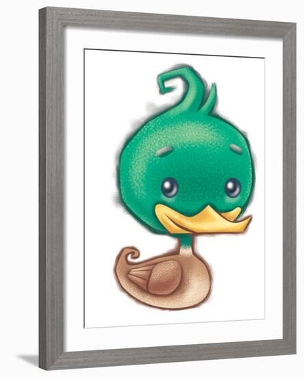 Time to Count - Turtle-null-Framed Giclee Print