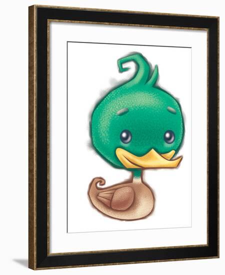 Time to Count - Turtle-null-Framed Giclee Print
