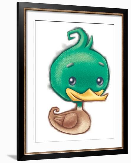 Time to Count - Turtle-null-Framed Giclee Print