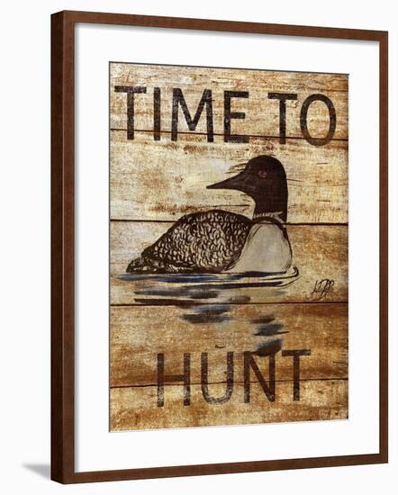 Time To Hunt II-Julie DeRice-Framed Art Print