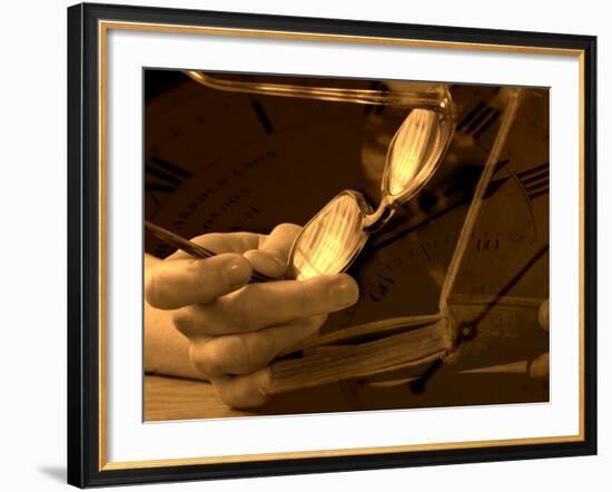 Time to Read-Nathan Wright-Framed Photographic Print