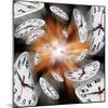 Time Warp, Conceptual Artwork-Victor De Schwanberg-Mounted Premium Photographic Print