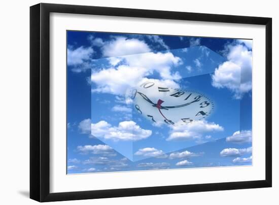 Time Warp, Conceptual Artwork-Victor De Schwanberg-Framed Photographic Print