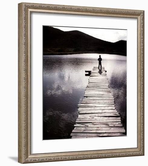 Time-null-Framed Art Print