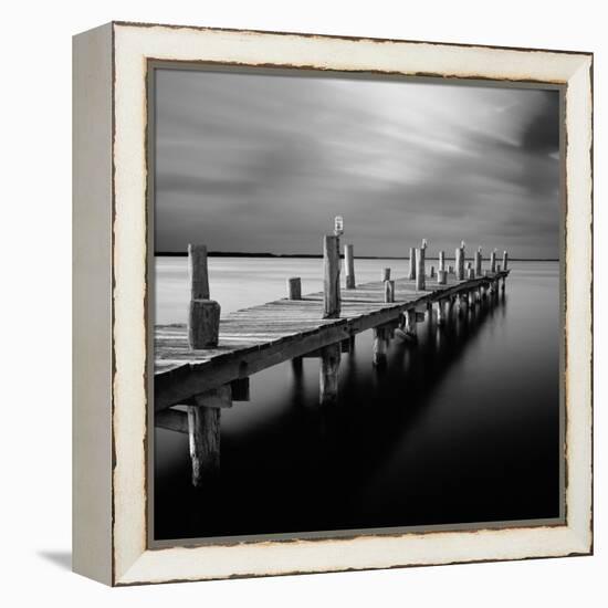 Time-Moises Levy-Framed Premier Image Canvas