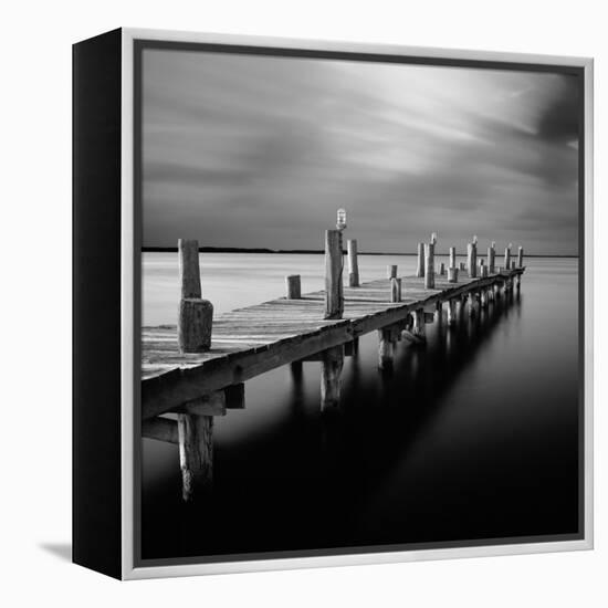 Time-Moises Levy-Framed Premier Image Canvas