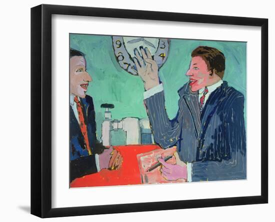 Timekeeping, 1979-Peter Wilson-Framed Giclee Print