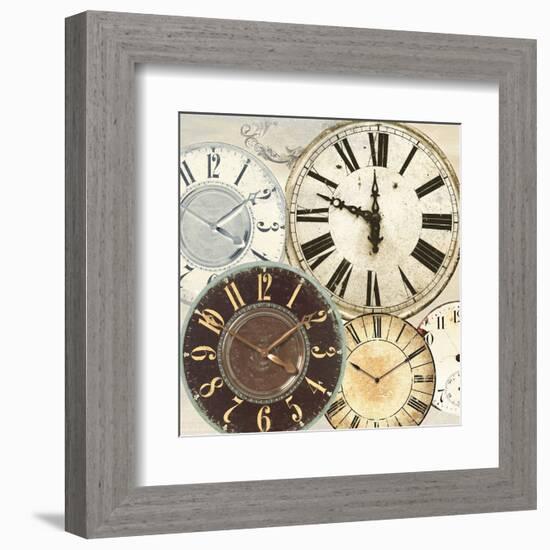 Timepieces II-Joannoo-Framed Art Print