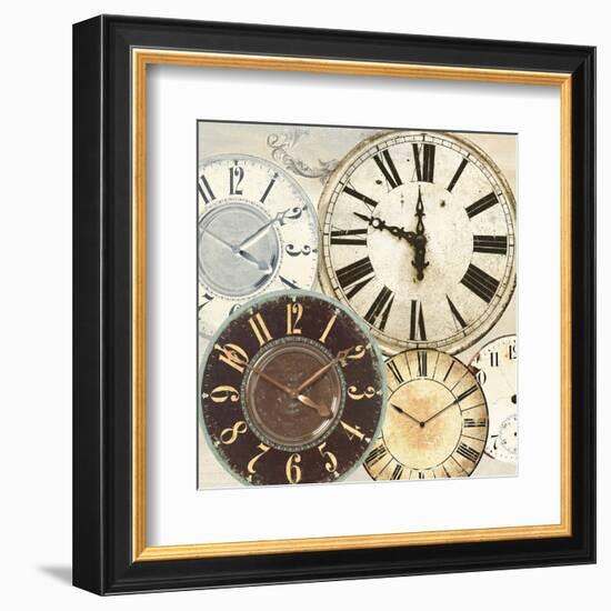 Timepieces II-Joannoo-Framed Art Print