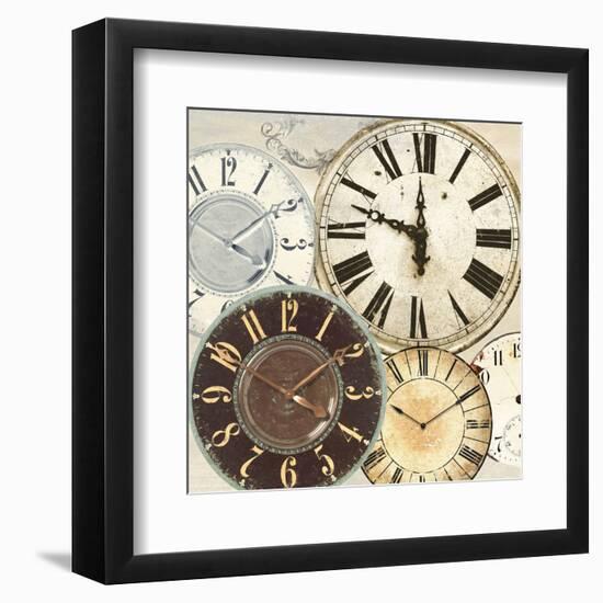 Timepieces II-Joannoo-Framed Art Print