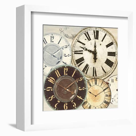 Timepieces II-Joannoo-Framed Art Print