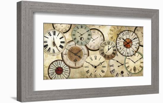 Timepieces-Joannoo-Framed Art Print