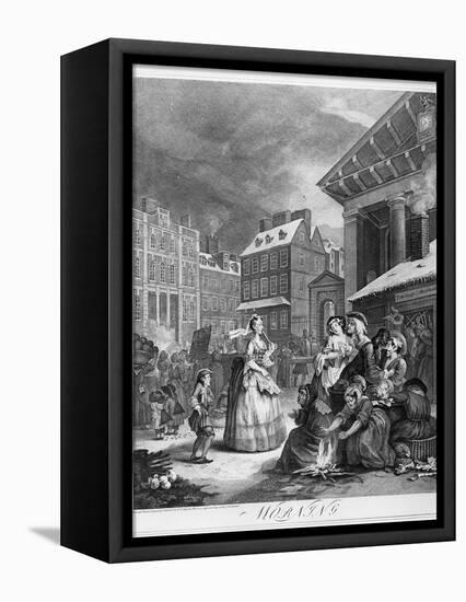 Times of the Day, Morning, 1738-William Hogarth-Framed Premier Image Canvas