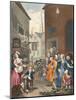 Times of the Day: Noon, Illustration from 'Hogarth Restored: the Whole Works of the Celebrated…-William Hogarth-Mounted Giclee Print